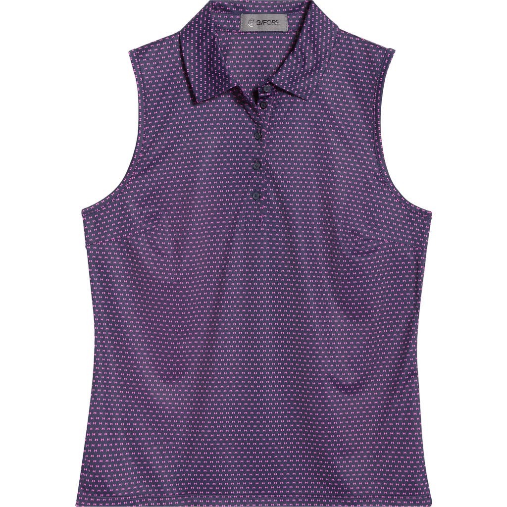 G/FORE G/FORE Geo 2 Silky Tech Performance Sleeveless Golf Polo