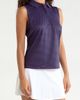 G/FORE G/FORE Geo 2 Silky Tech Performance Sleeveless Golf Polo - 3