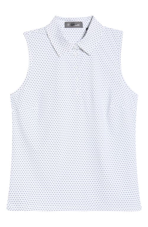 G/FORE G/FORE Geo 2 Silky Tech Performance Sleeveless Polo