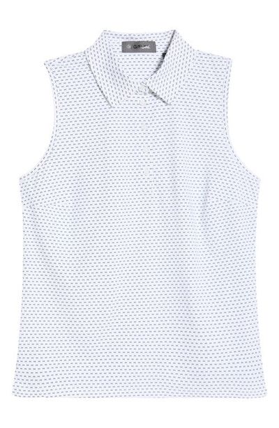 G/FORE G/FORE Geo 2 Silky Tech Performance Sleeveless Polo