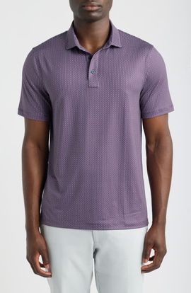 G/FORE G/FORE Mod Geo Tech Jersey Performance Polo