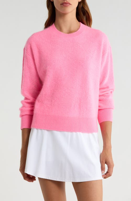 G/FORE G/FORE Pointelle Brushed Cashmere Crewneck Sweater
