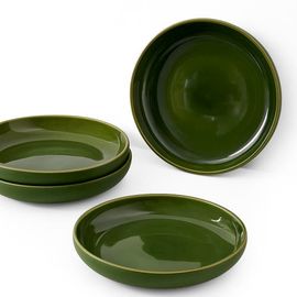 Gharyan Stoneware Gharyan Stoneware Youlha Pasta Plate, Set of 4