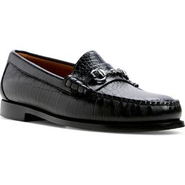 G.H.BASS G.H.BASS Lincoln Weejuns Croc Embossed Bit Loafer