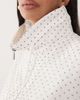 Ghospell Ghospell polka dot bubble hem jacket in ivory polka dot - part of a set-White - 3