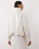 Ghospell Ghospell polka dot bubble hem jacket in ivory polka dot - part of a set-White - 4