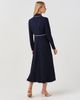 Ghost London Ghost London Alberta Contrast Piping Midi Dress - 3