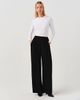 Ghost London Ghost London Andie Pleated Wide Leg Crepe Trouser - 2