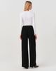 Ghost London Ghost London Andie Pleated Wide Leg Crepe Trouser - 3