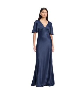 ghost london bridesmaid dresses Winnie is as elegant _okendo:syndication_key:CL137475001 Color:Royal/Peacock Austin Powers Costumes - White