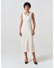 Ghost London Ghost London Arya Cowl Neck Satin Midi Dress - 1