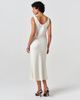 Ghost London Ghost London Arya Cowl Neck Satin Midi Dress - 3