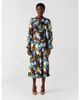 Ghost London Ghost London Charlotte Satin Midi Dress - 1