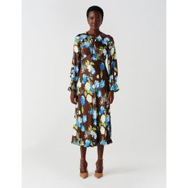 Ghost London Ghost London Charlotte Satin Midi Dress