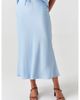 Ghost London Ghost London Dahlia Picot Trim Satin Midi Skirt - 1