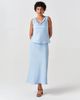 Ghost London Ghost London Dahlia Picot Trim Satin Midi Skirt - 2