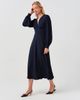 Ghost London Ghost London Deanna V-Neck Midi Dress - 5