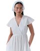 Ghost London Ghost London Eloise V-Neck Cotton Midi Dress - 2