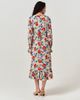 Ghost London Ghost London Georgie Tie Neck Crepe Midi Dress - 3