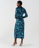 Ghost London Ghost London Immi Cowl Neck Printed Satin Midi Dress - 3