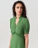 Ghost London Ghost London Jolene V-neck Crepe Midi Dress - 5