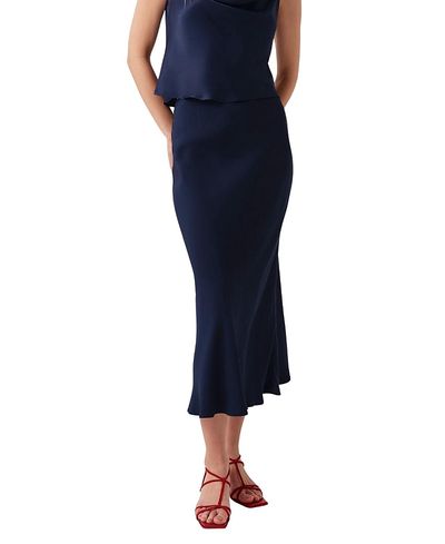 Ghost London Ghost London Lyra Crepe Midi Skirt