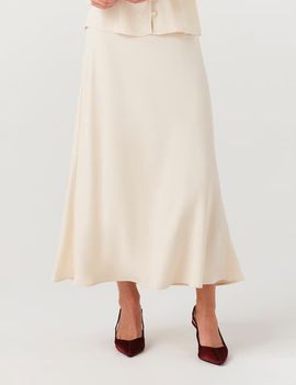 Ghost London Ghost London Lyra Satin Midi Skirt