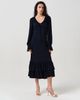 Ghost London Ghost London Melina Crepe Ruffle Hem Midi Dress - 2