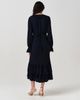 Ghost London Ghost London Melina Crepe Ruffle Hem Midi Dress - 3