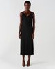 Ghost London Ghost London Palm Satin Sleeveless Slip Midi Dress - 1
