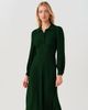 Ghost London Ghost London Wendy Crepe Collared Midi Dress - 2