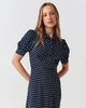 Ghost London Ghost London Wilma Fitted Waist Flared Dress - 3