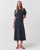 Ghost London Ghost London Wilma Fitted Waist Flared Dress - 5