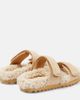 Gia Borghini Gia Borghini Alvine suede and shearling slides - 3