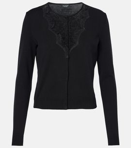 Giambattista Valli Giambattista Valli Lace-trimmed cardigan