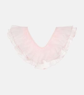 Giambattista Valli Giambattista Valli Organza-trimmed bikini top