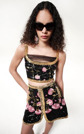 Giambattista Valli Giambattista Valli Sequin Mini Skirt Multi IT 44