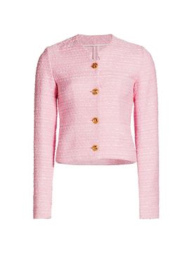 Giambattista Valli Women's Cotton-Blend Bouclé Jacket