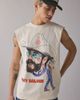 Giant Vintage Giant Vintage Post Malone Graphic Heavyweight Cotton Muscle Tee in Ivory, Men's at Urban Outfitters - 1