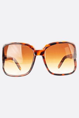 Giant Vintage Sunglasses Giant Vintage Amber Oversized Square Boho Sunglasses