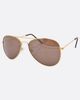 Giant Vintage Sunglasses Giant Vintage Flights Classic Aviator Sunglasses - 2