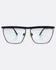 Giant Vintage Sunglasses Giant Vintage Slam Square Clear Unisex Sunglasses - 1