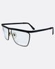 Giant Vintage Sunglasses Giant Vintage Slam Square Clear Unisex Sunglasses - 2