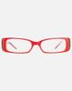 Giant Vintage Sunglasses Giant Vintage Sunglasses Giant Vintage Stripes Bayonetta Readers in Red, Women's at Urban Outfitters - 2