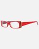 Giant Vintage Sunglasses Giant Vintage Sunglasses Giant Vintage Stripes Bayonetta Readers in Red, Women's at Urban Outfitters - 3