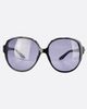 Giant Vintage Sunglasses Giant Vintage Whisper Oversized Round Sunglasses - 1