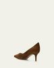 Gianvito Rossi 55mm Suede Pointed-Toe Pumps - 2