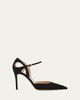 Gianvito Rossi 95mm Suede Pointed-Toe Pumps - 1