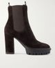 GIANVITO ROSSI Barry 70 suede Chelsea boots - 1