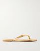 GIANVITO ROSSI Calypso metallic leather sandals - 1